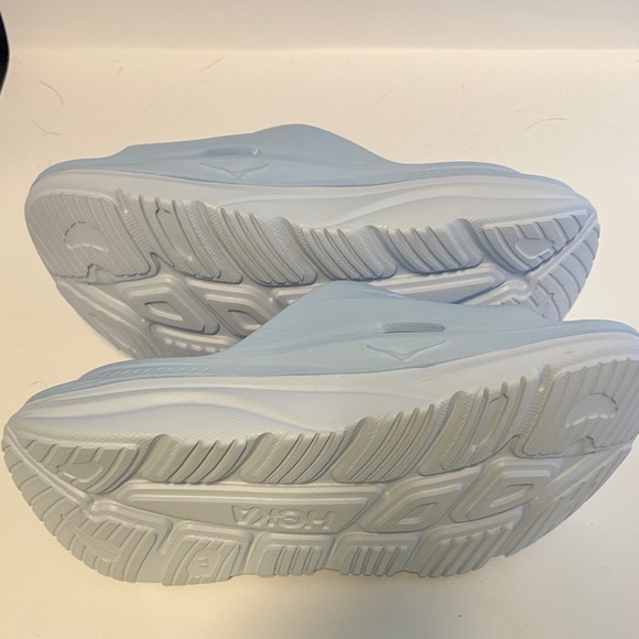 Hoka Sky Blue Ora recovery Slide Sandals W6 NWOT - Picture 3 of 7
